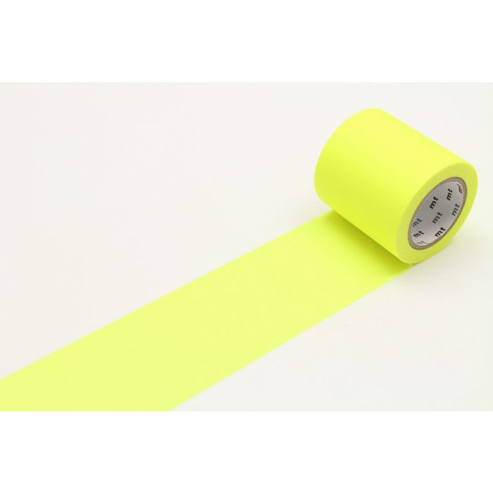 Masking Tape MT Casa Uni 5 cm jaune fluo - shocking yellow