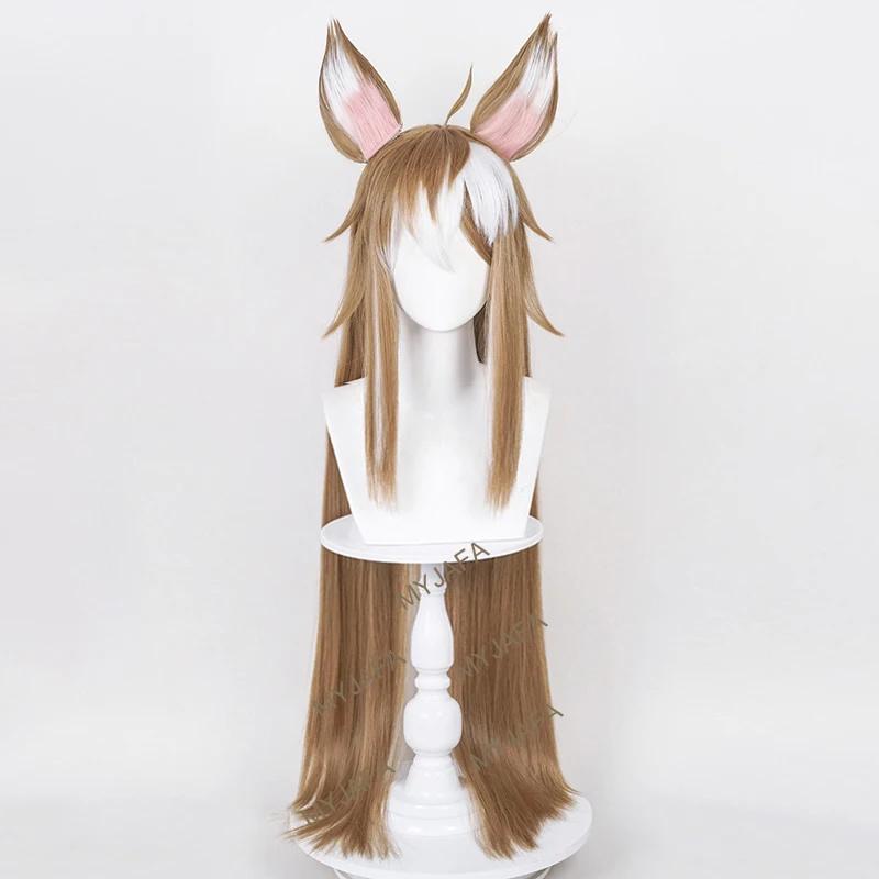 Парик для косплея Мисс Хина, ударный парик для косплея Гороу, длинные термостойкие синтетические волосы, парики Мисс Хина + шапочка для парика