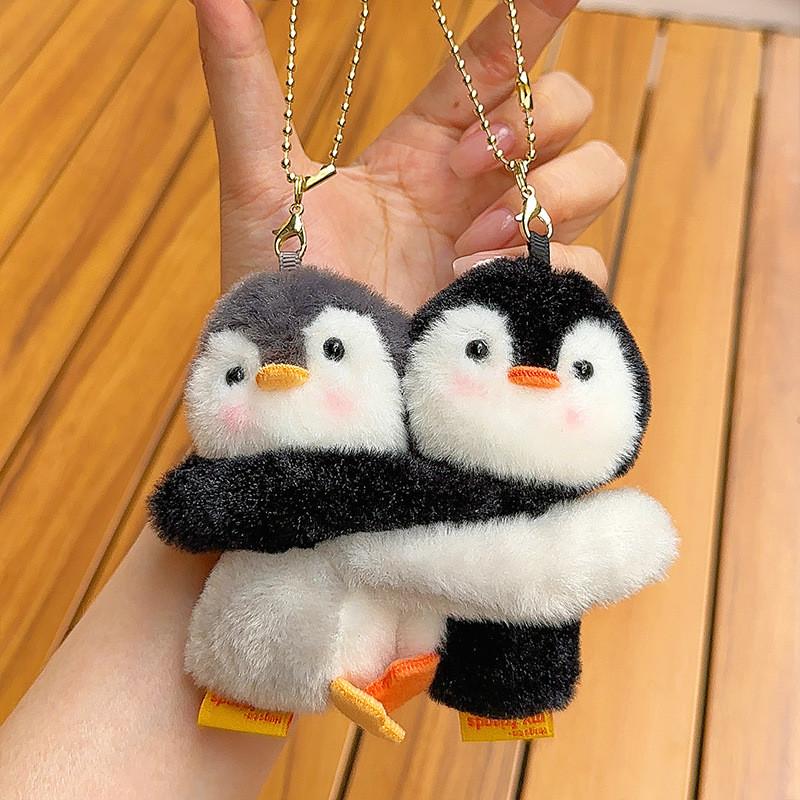 Cute Stuffed Animal Keyring With Soft Material For Backpack And Keys