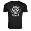 Garage Crew Custom Motors NY Графическая футболка Байкерская футболка