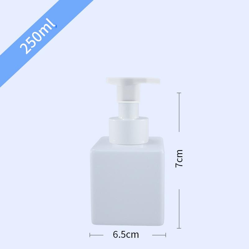 100-650 мл квадратная бутылка жидкого мыла взбитый мусс точки розлива шампунь лосьон гель для душа насос дозатор для мыла Bottlesnding