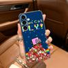 Милый чехол-котик N-Nyan -C- для Samsung Galaxy A71,A70,A52,A51,A40,A30 Прозрачная крышка