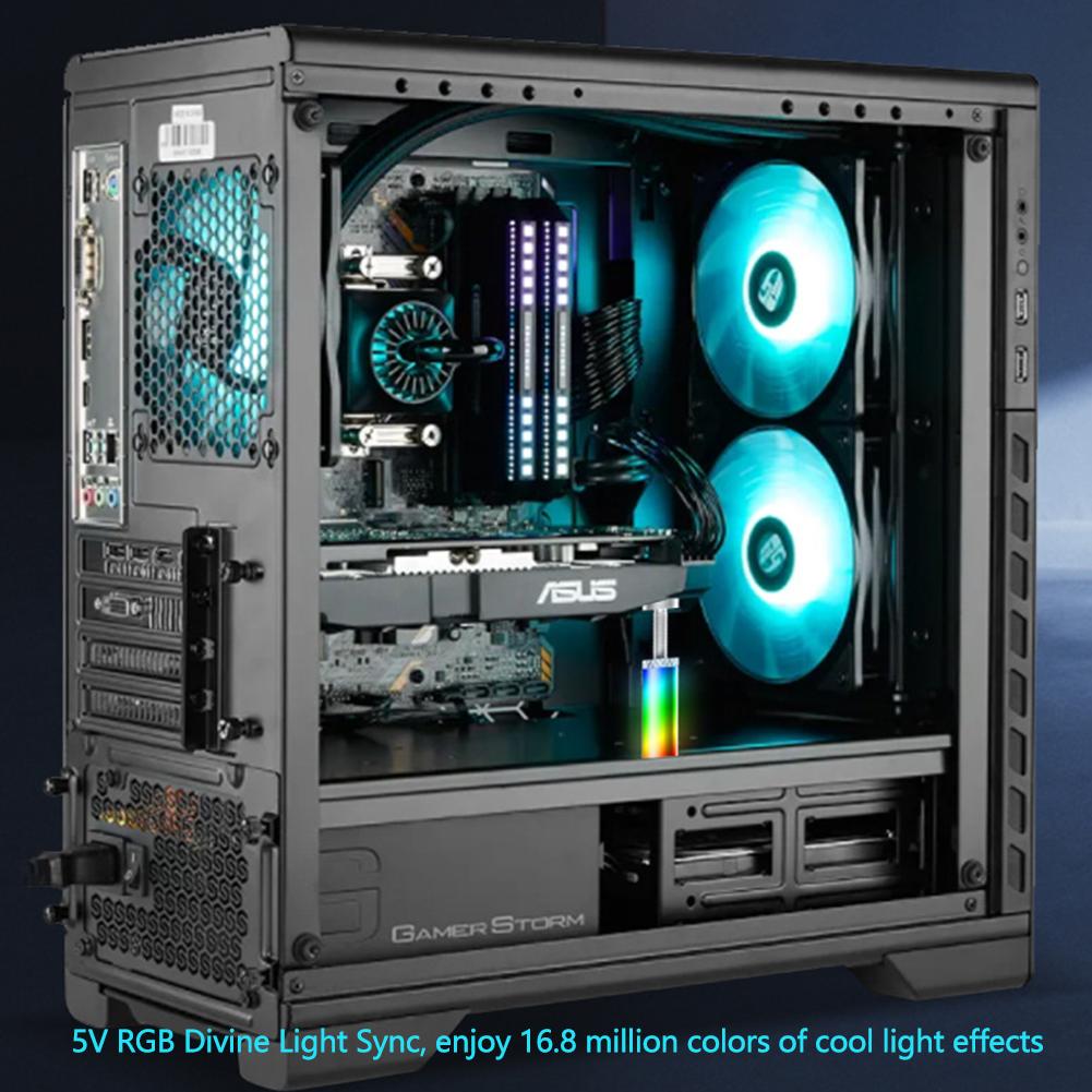 5V 3-контактный ARGB держатель для видеокарты, кронштейн для поддержки GPU, универсальный держатель для видеокарты VGA, аксессуары для корпуса настольного ПК