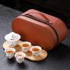Shangqi Portable Ceramic Travel Tea Set