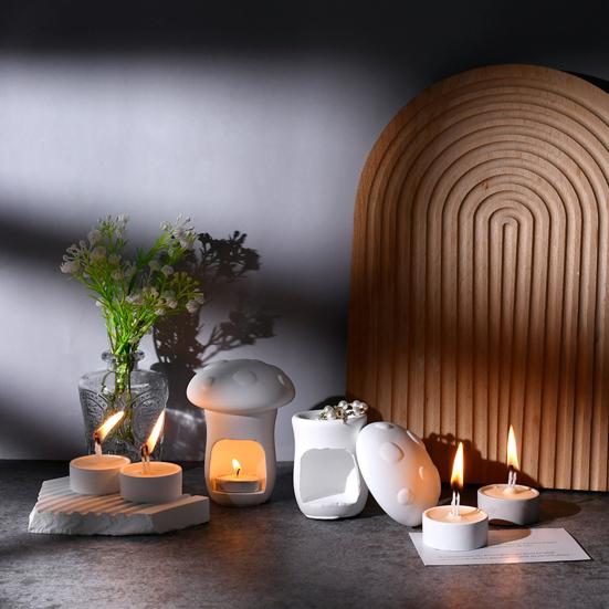Форма для подсвечника Yousheng Mushroom, силиконовая смола, кухонный акцент, антипригарный материал, подставка для свечей, форма для самостоятельного изготовления свечей
