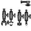 Camera Clamp Mount Bike Motorcycle Handlebar Holder Bicycle Cycling for GoPro 13 12 11 10 9 Insta360 X3 X4 DJI Action 4 Pocket 3