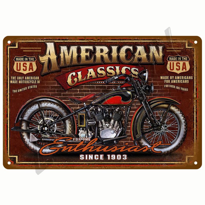 Металлический знак Гараж Газ Масло Свеча зажигания Шиномонтаж Man Cave Club Bar Home Wall Decor Art Vintage Decor Жестяная табличка Декоративная табличка