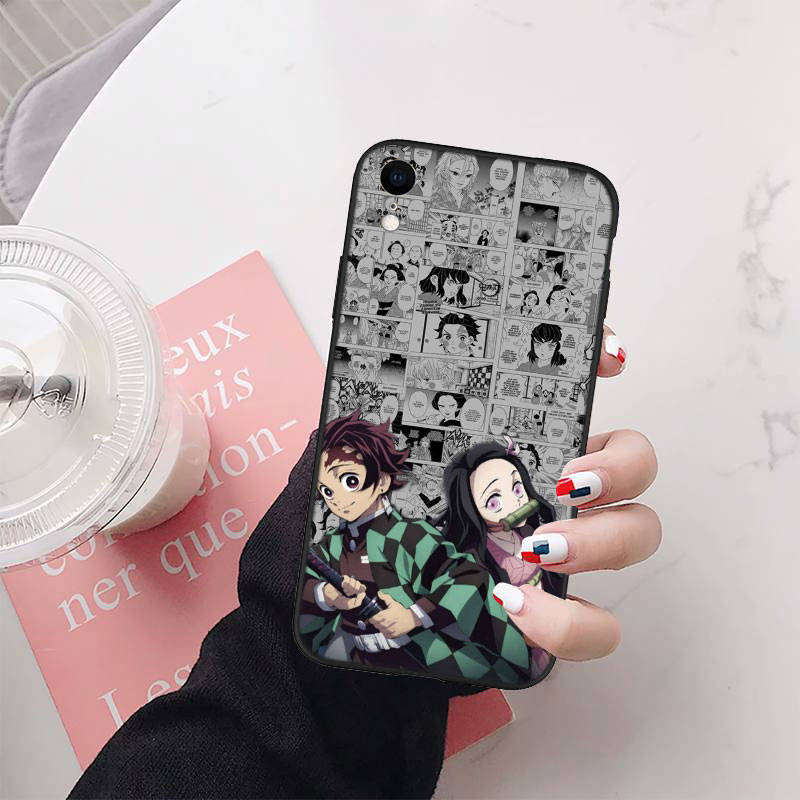 Demon Slayer Phone Case for Redmi Note 5 6 7 8 9 10 11 12 13 Pro Max Plus 12C 11S 10S 10T 10X 10A 10C 9S 9T 9A 9C Prime NFC 8T 7A 8A S2