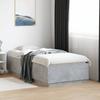 VidaXL Bed Frames, Single Bed with Slat Base, Adult Bed, Bedroom Furniture, Modern, Concrete Grey 90x190 3209754