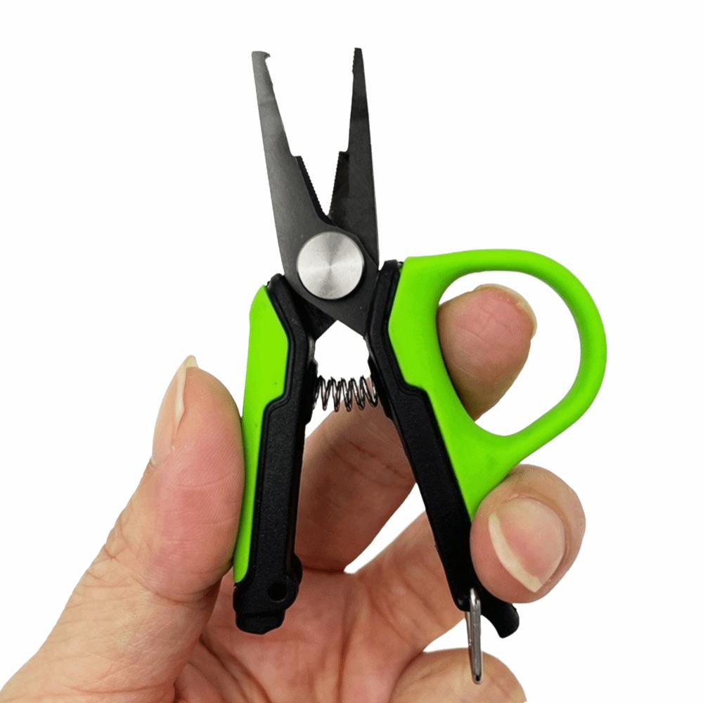 Titanium Coating Lure Pliers Mini Size Retractable Pliers Mini Multi-Function Pliers Fishing