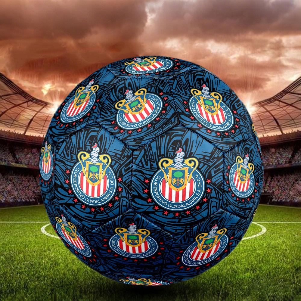 Футбольный мяч Club Deportivo Guadalajara, размер 5, стандартный для матчей и тренировок, идеальный подарок для футбольных фанатов
