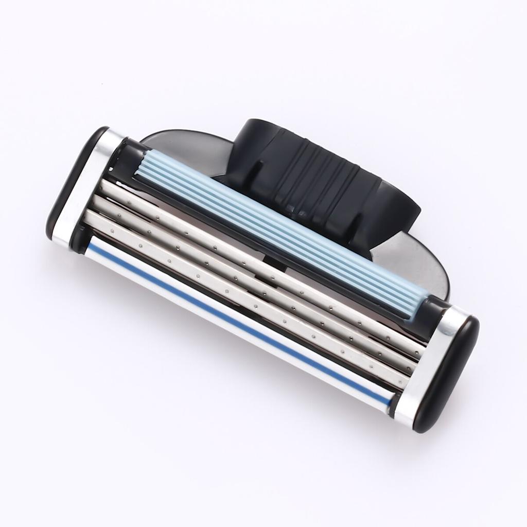 1 Pc 3 Layer Useful Razor Blades for Men Gileettee Men's Beauty Shaver Blades Shaving Blades