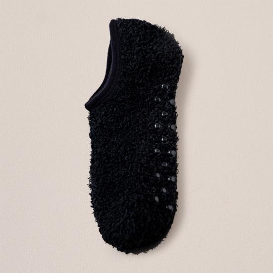 1 пара напольных носков, влагопоглощающие, нескользящие, с высокими эластичными манжетами, фланелевые носки, зимние, для дома, теплые носки до щиколотки, обувь