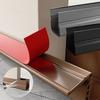 Windproof Dustproof Door Bottom Seal Strip Under Door Draft Stopper  Door Thickness 3.5-5cm