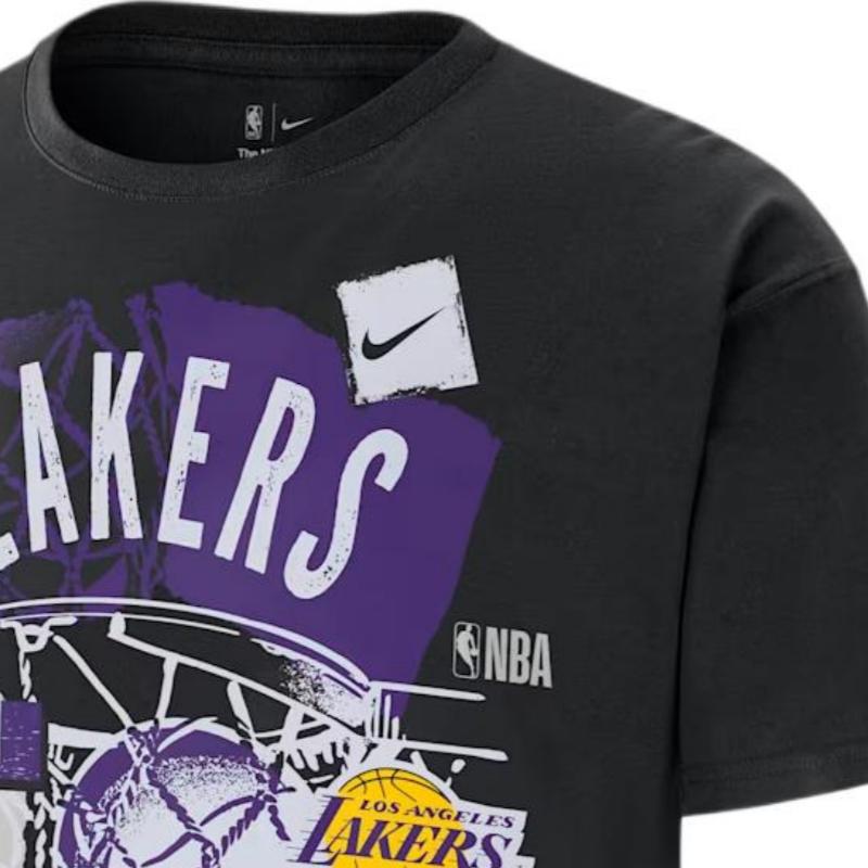 Nike Мужская винтажная футболка Nike NBA Los Angeles Lakers Courtside HV5643-010
