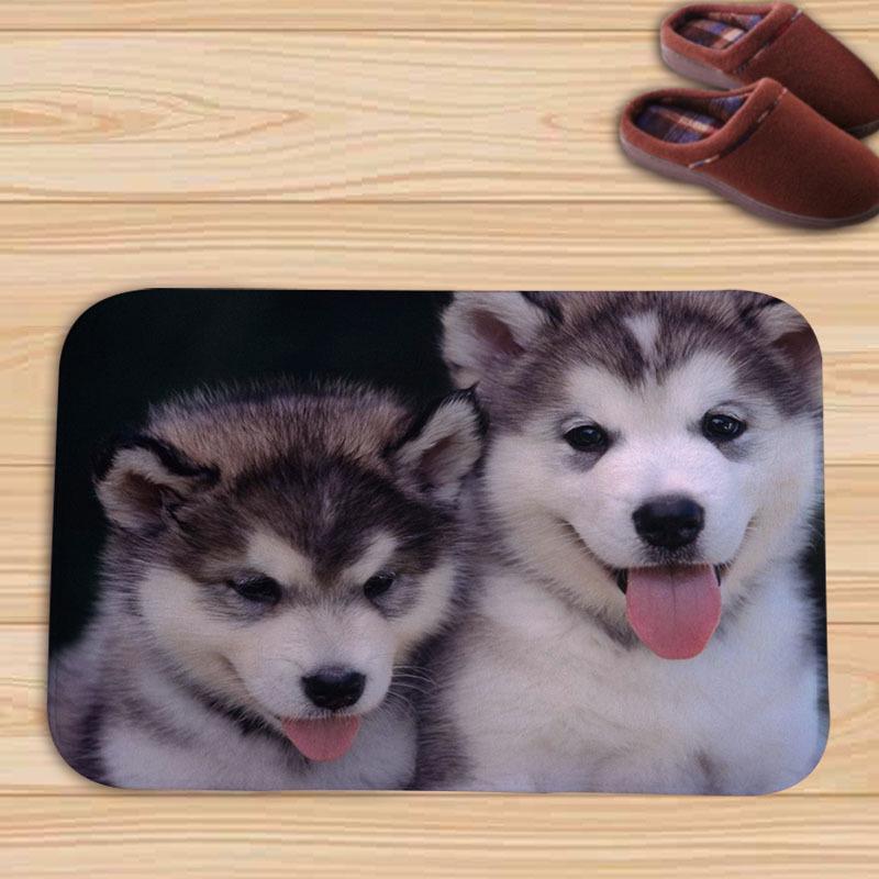Коврик для входной двери с принтом корги, ковер для спальни, гостиной, коридора, нескользящий ковер для домашнего животного, щенка, балкона, домашний ковер