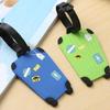 Novelty Strong Luggage Tag Pvc Silicone Letter Suitcase Name Address Id Tag Holiday Travel Handbag Label Suitcase Accessories