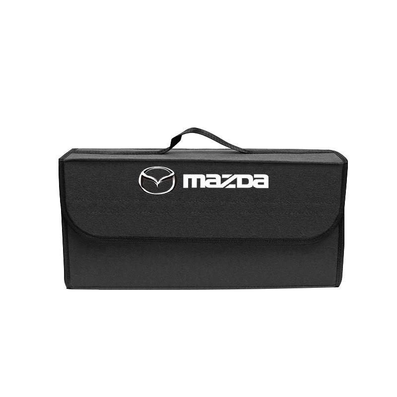 2025 Горячая сумка-органайзер для багажника автомобиля Складная коробка для наведения порядка Контейнеры для хранения Для Mazda 2 3 6 5 Atenza CX30 CX90 CX60 CX50 MX30 CX3 CX5 MX5
