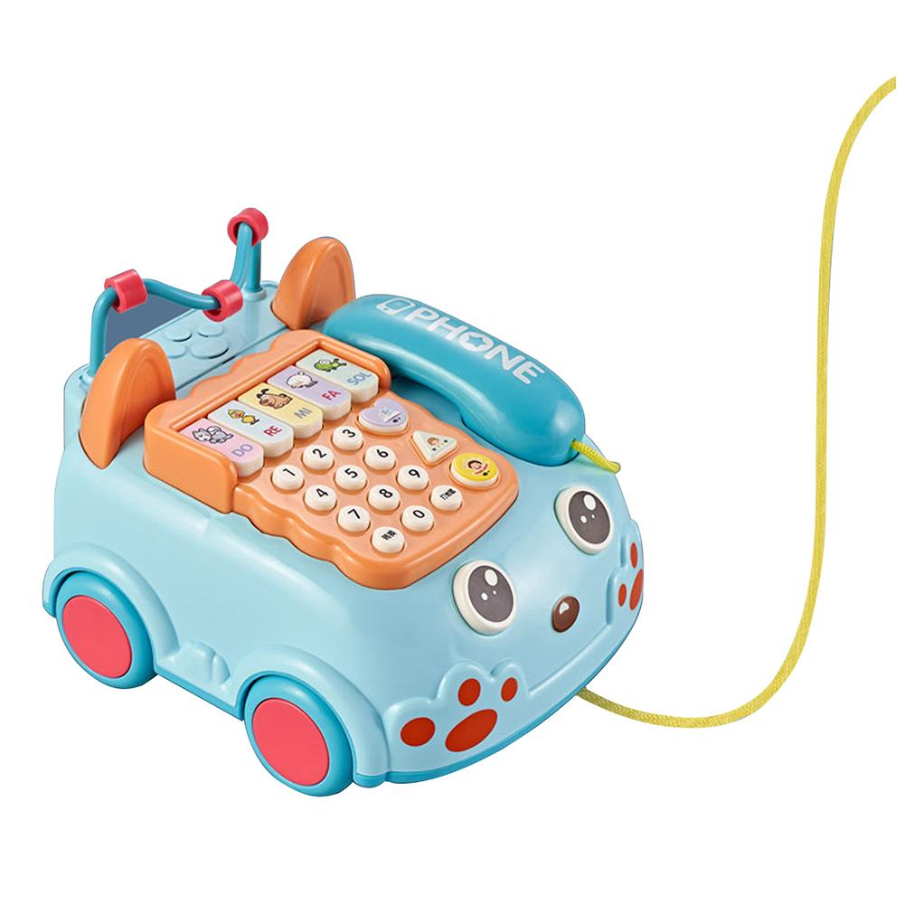 Early Education Learning Toy Multi-functional Light Music Playing Pretend Phone Call Toys Gifts For Boys Girls