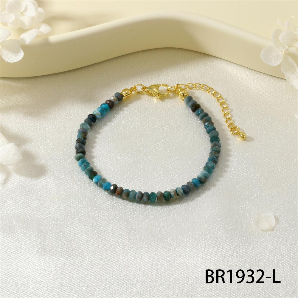 Simple Natural Semi-Precious Stone Fine Flash Bracelet, Amethyst Agate Bracelet, Daily Commuter Bracelet.