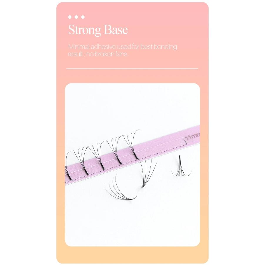 SONG LASHES Long Root Lashes Extensions Premade Volume Fans 2d/3d/4d/5d Faux Eye Lash Russian Volume Eyelash Extension