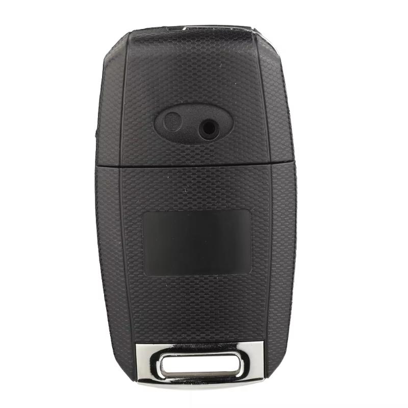 JsHonYu 433MHz 4D Chip Remote Key for Kia Rio 2017-2021 Ceed 2011-2018 3 Button Folding Flip Keyless Entry Car Fob