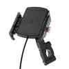 15W Phone Wireless Charge Bracket Extension Bracket Black A For Moto Scooter
