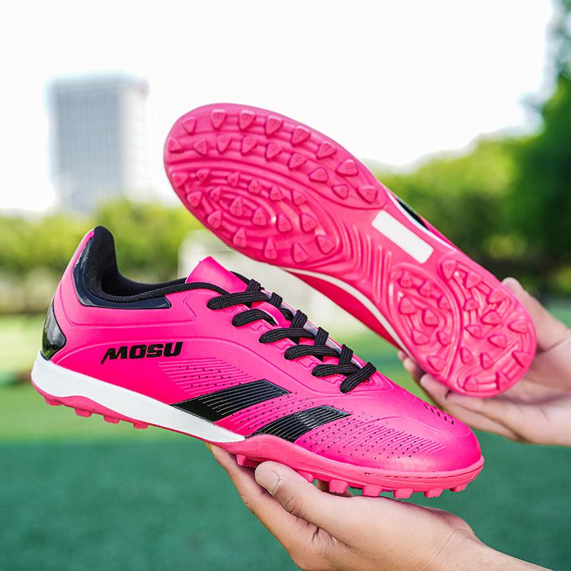 Горячая Распродажа Черно-Красные Футбольные Бутсы Мужские Футбольные Бутсы Для Тренировок На Открытом Воздухе Футбольные Кроссовки Для Мужчин Нескользящие FG/TF Мужские Футбольные Бутсы