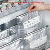 10/30 шт. Большие алюминиевые пакеты для хранения продуктов с застежкой-молнией, герметичные, сохраняющие свежесть, многоразовые кухонные пакеты для морозильной камеры