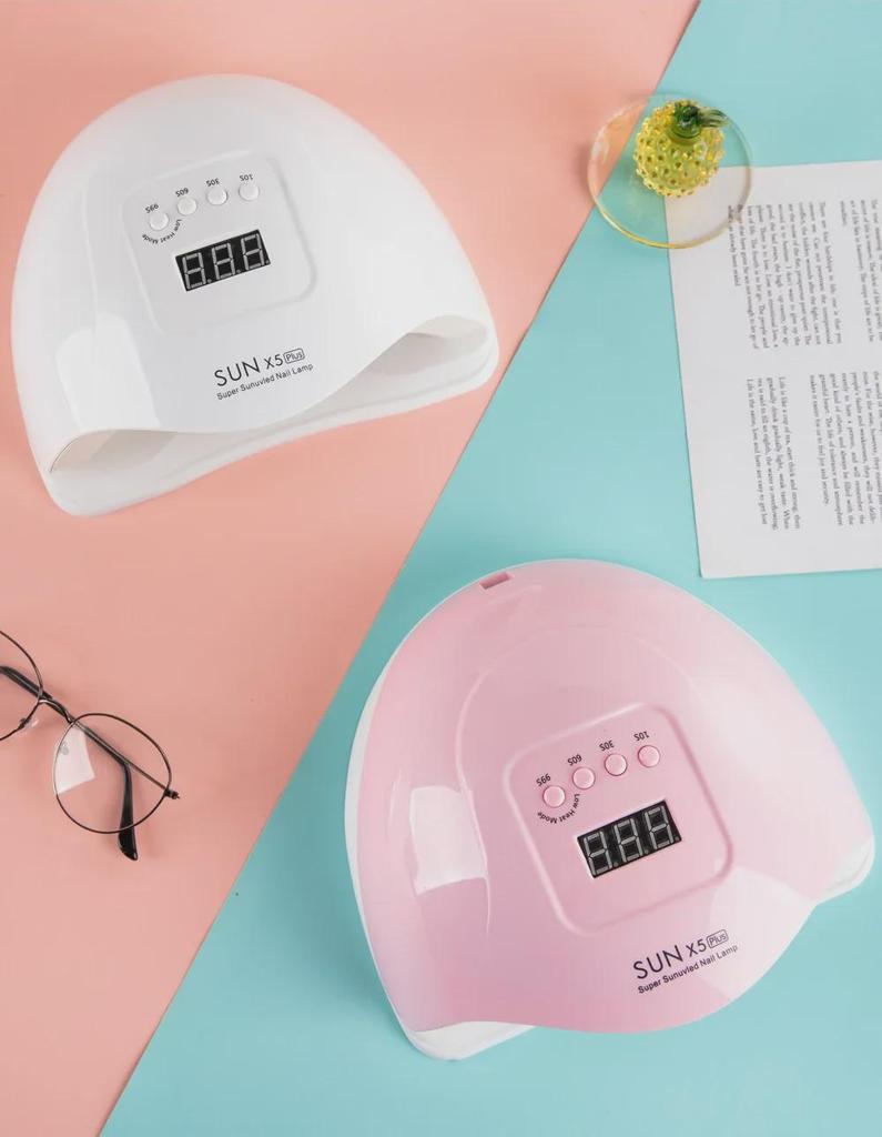 Лампа для ногтей SUNx5 Plus Sunshine: 4-скоростная светодиодная лампа для фототерапии и нанесения лака на ногти высокой мощности