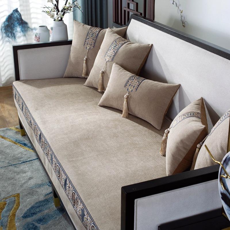 Китайская высококачественная твердая древесина китайская диванная подушка Four Seasons универсальный диванный чехол ткань нескользящая диванная подушка