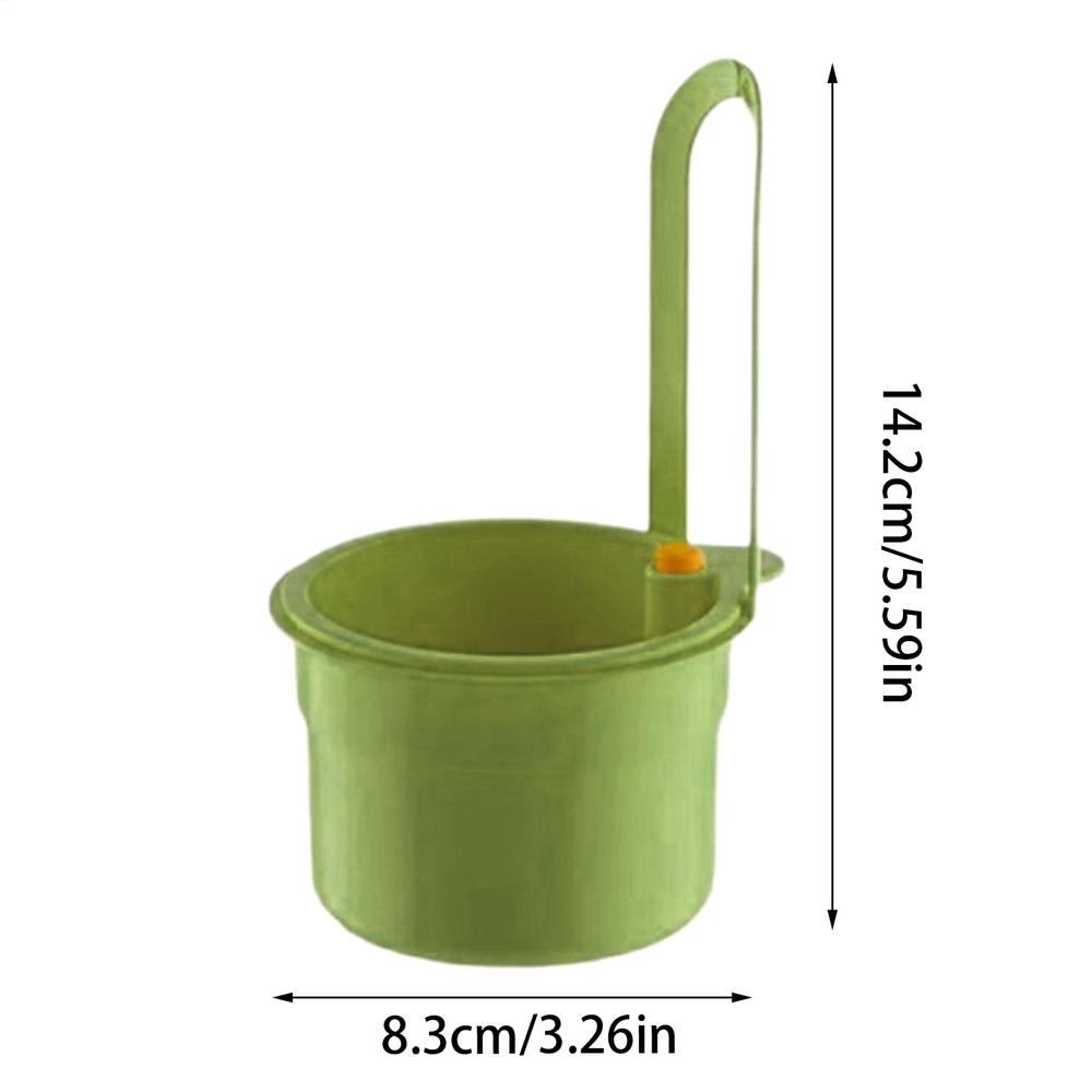 Creative Sink Hanging Strainer Basket Openable Bottom Cover Detachable Kitchen Garbage Filter daily fruit cleaning water basket