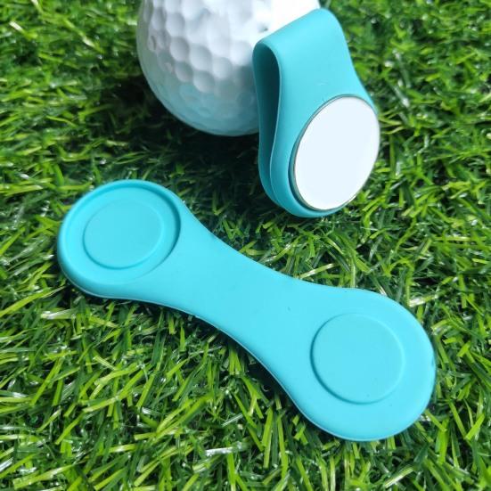 2 шт., легко носить с собой маркер для гольфа, съемный магнитный зажим для шляпы