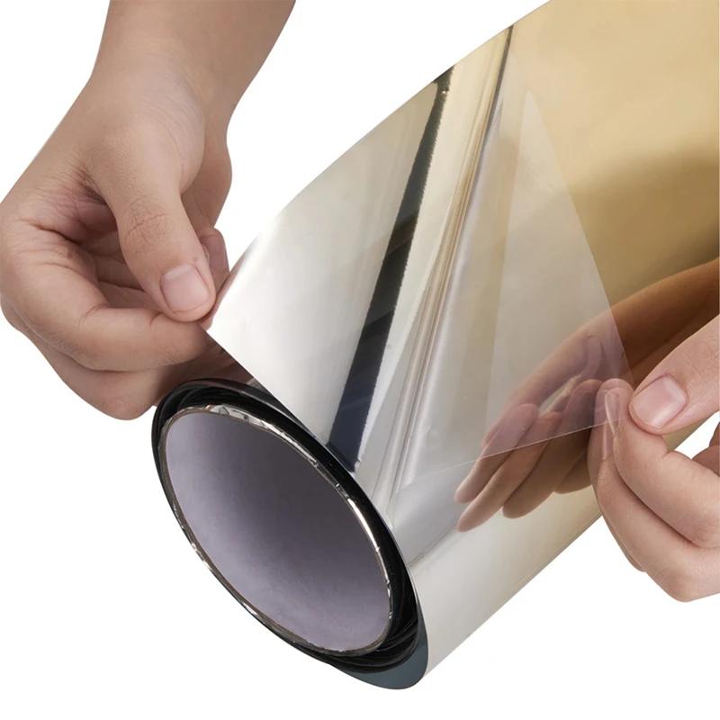 Градиентная цветная автомобильная лобовая пленка для защиты от солнца, защита от ультрафиолета, теплоизоляция, солнцезащитный козырек, тонированные наклейки, автомобильная ПЭТ-пленка