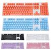 104pcs/Set Universal Ergonomic Backlit Key Keys For Mechanical Keyboard