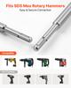 VEVOR SDS Max Floor Scraper, 630 x 150 mm Chisel Bit with SDS Max Shank, Compatible with Rotary Hammers, Heat Treated 40Cr Alloy Steel