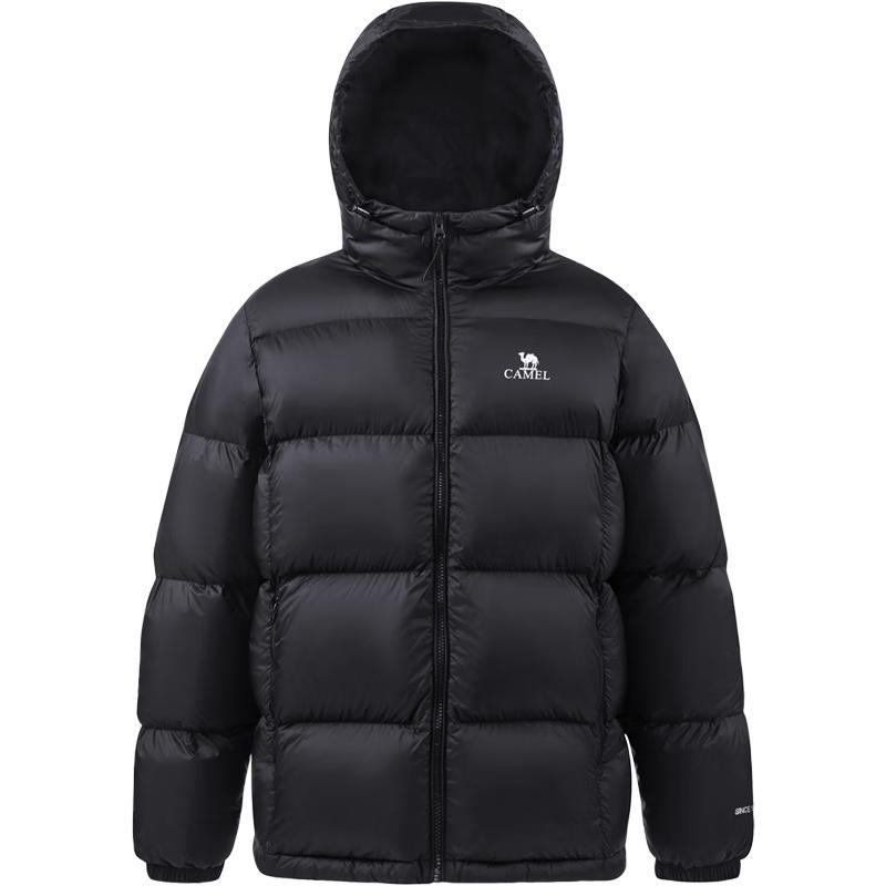 Camel Unisex Thickened Puffer Down Jacket