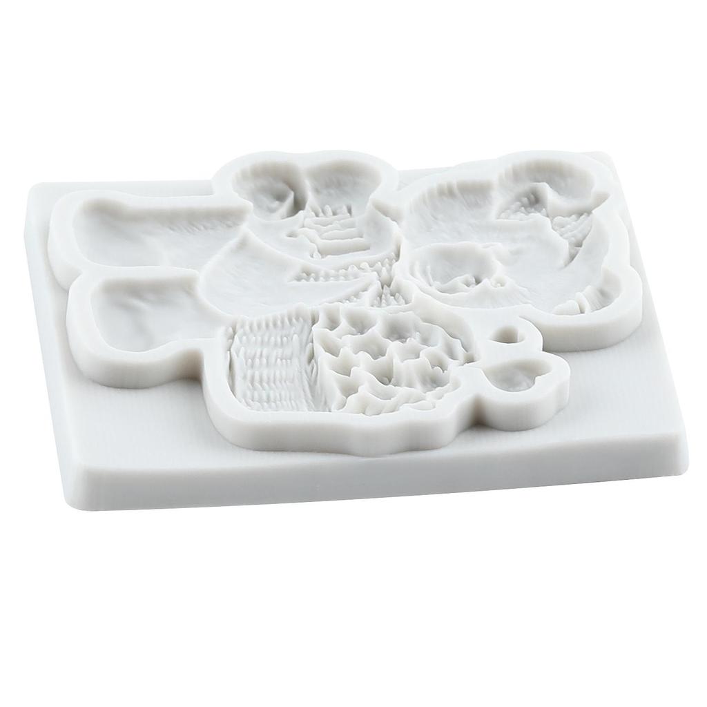 Bear Silicone Molds Bear Fondant Mold Cake Decorating Tools Cupcake Topper Candy Chocolate Gumpaste Mold