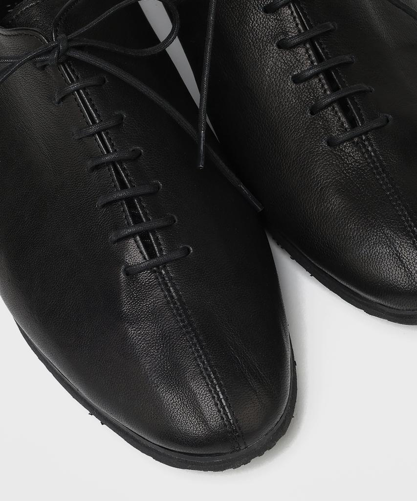 Firenze Atelier [Vibram] Full Vegetable Line Detail Derby 5900 [Sheep Black]