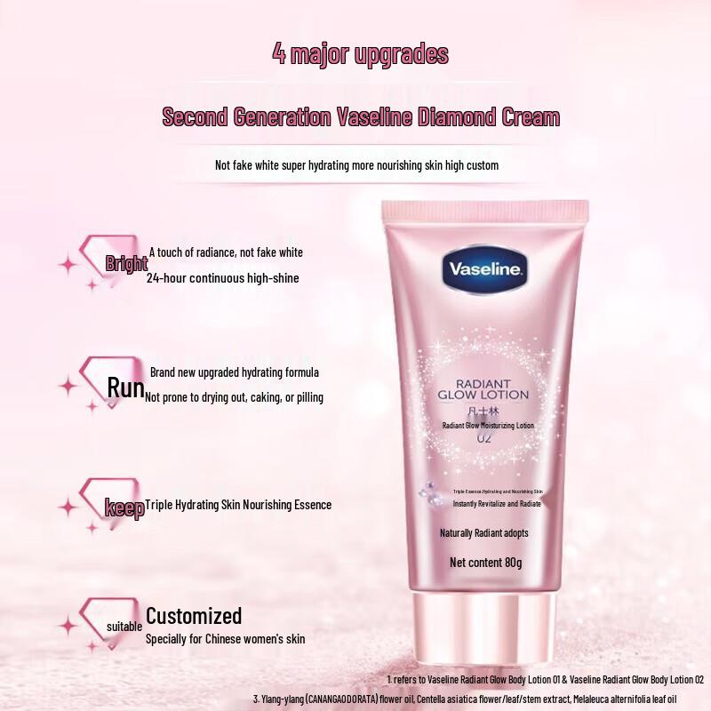 Vaseline Refreshing Shimmering Niacinamide Body Lotion