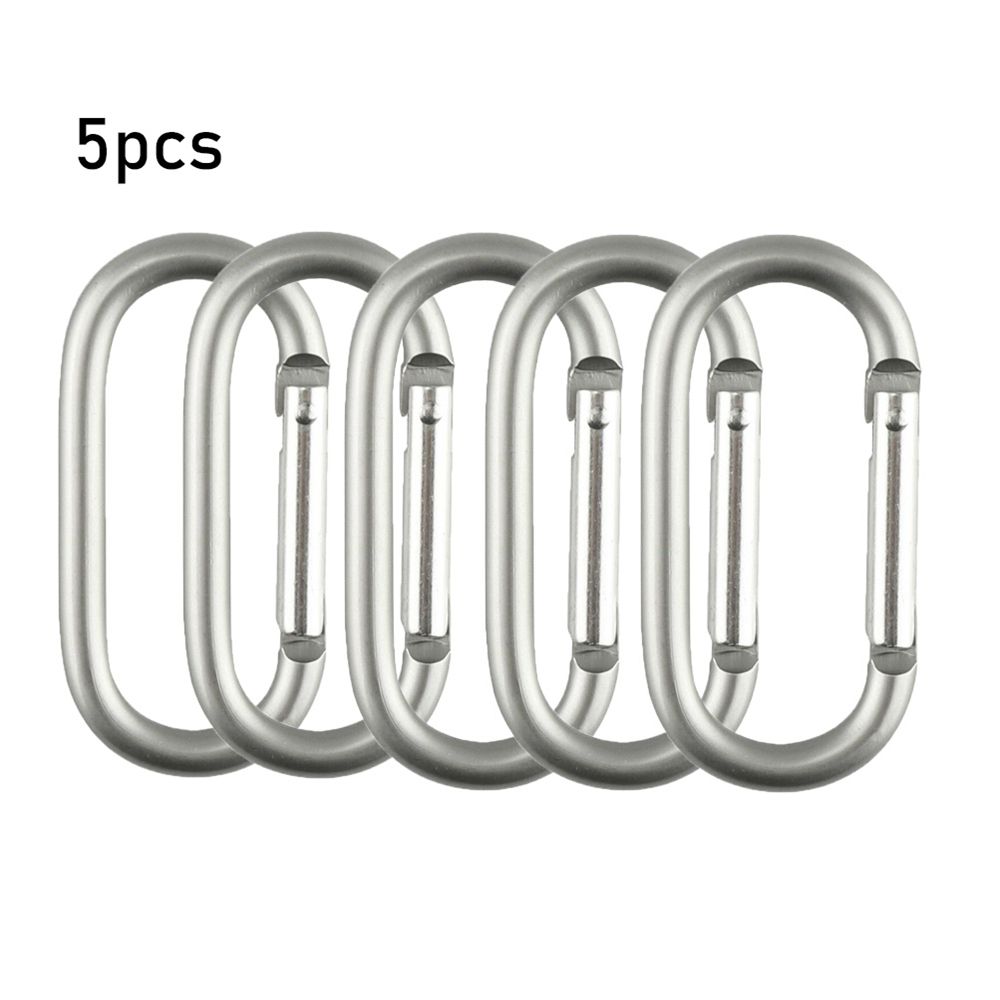 Aluminum Rings Outdoor tool Camp Mountaineering Hook Climing Carabiner Buckle Keychain Travel Kit