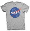 Мужская футболка NASA с официальной лицензией, потертый принт, размеры S-XXL