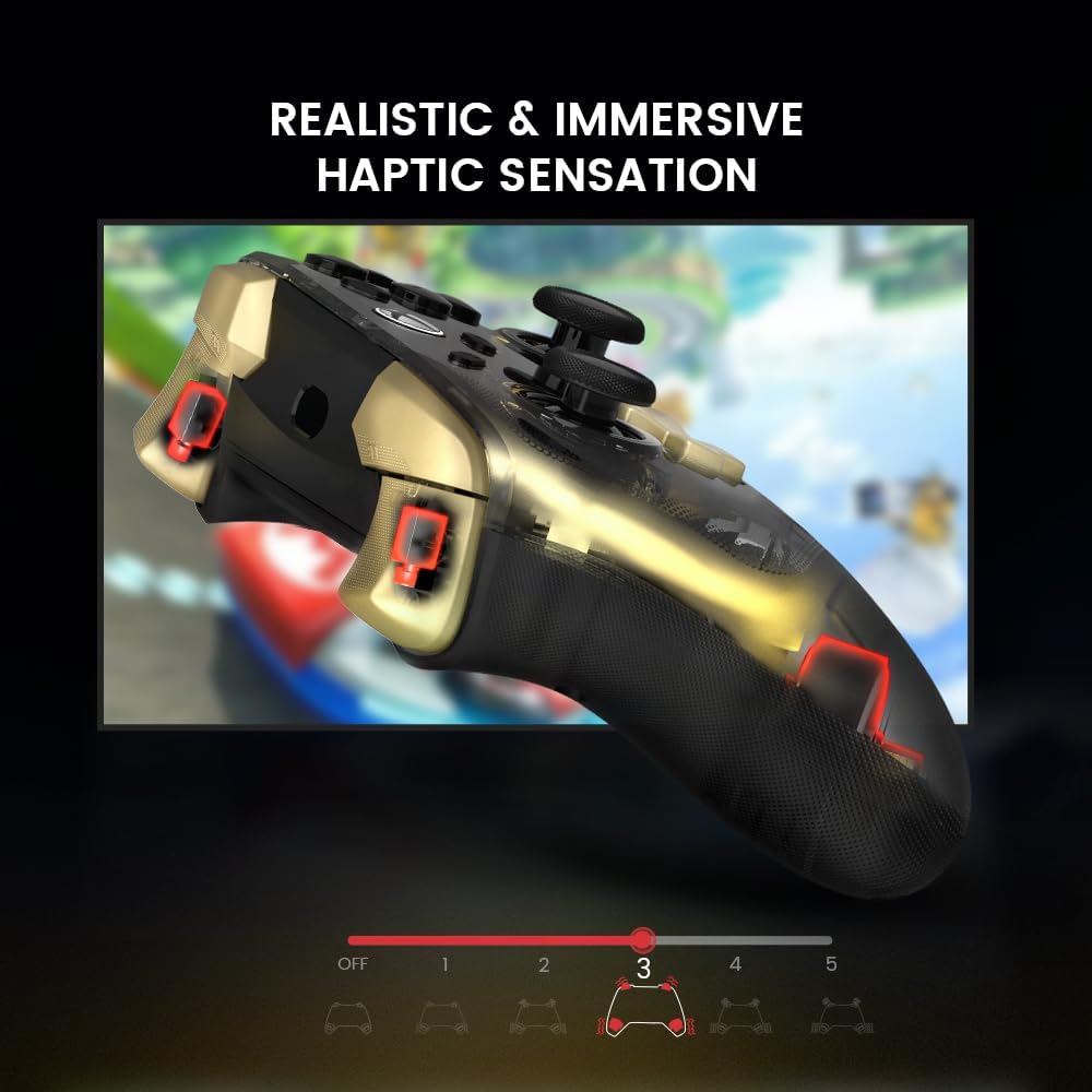 GameSir kaleid Flux Контроллер Xbox Контроллер ПК Проводной скелетонированный джойстик с эффектом Холла Триггер, оснащенный аудиоразъемом с эффектом RGB Xbox Series Xbox