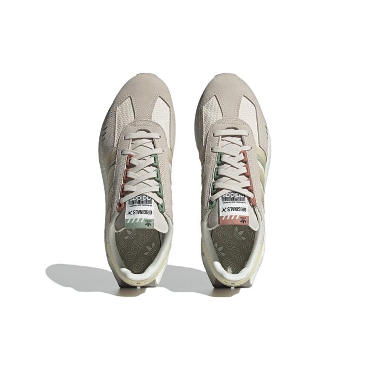 adidas Оригиналы Ткань Синтетическая кожа ТПУ Двухслойная Коровья замша Спортивная Амортизация Нескользящие Износостойкие Низкие Повседневные Кроссовки IG3400