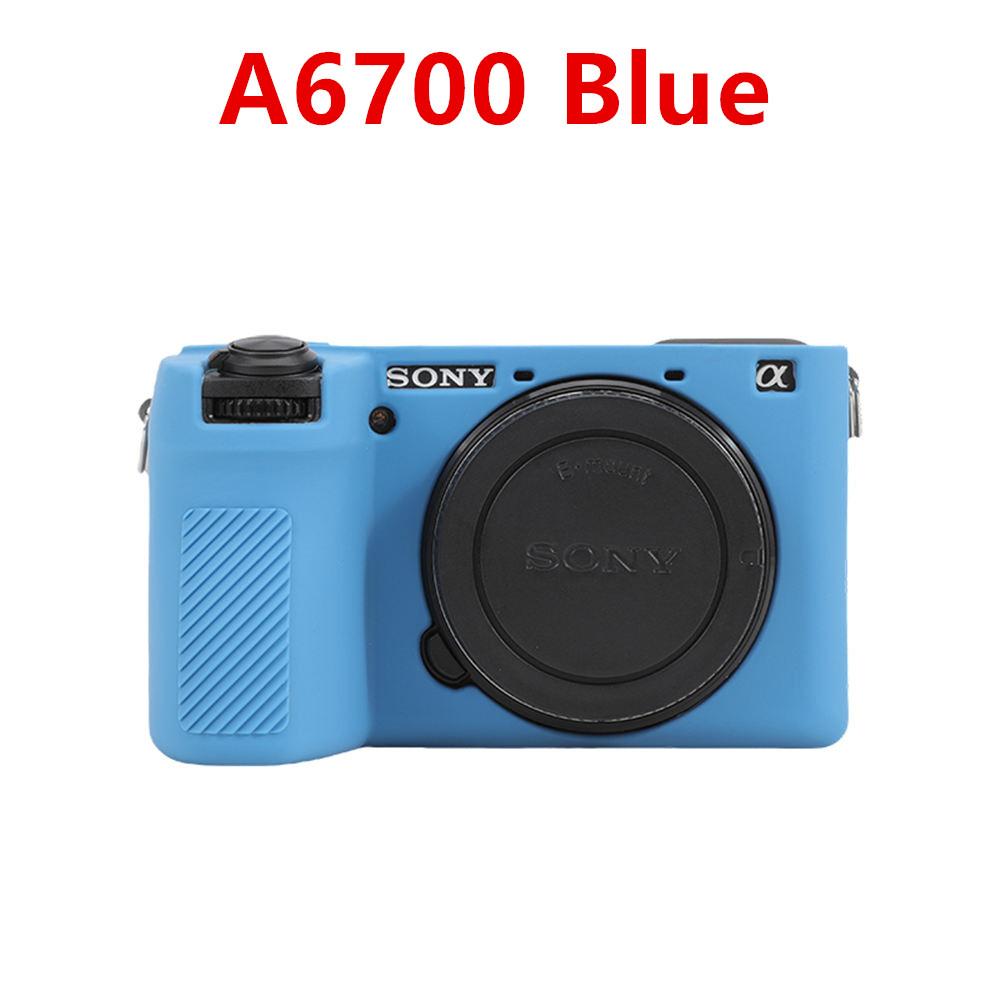 Мягкий силиконовый защитный чехол для корпуса камеры для Sony Alpha A6700 A6500 A6400 A6300 A6100 A6000, резиновая накладка, скин