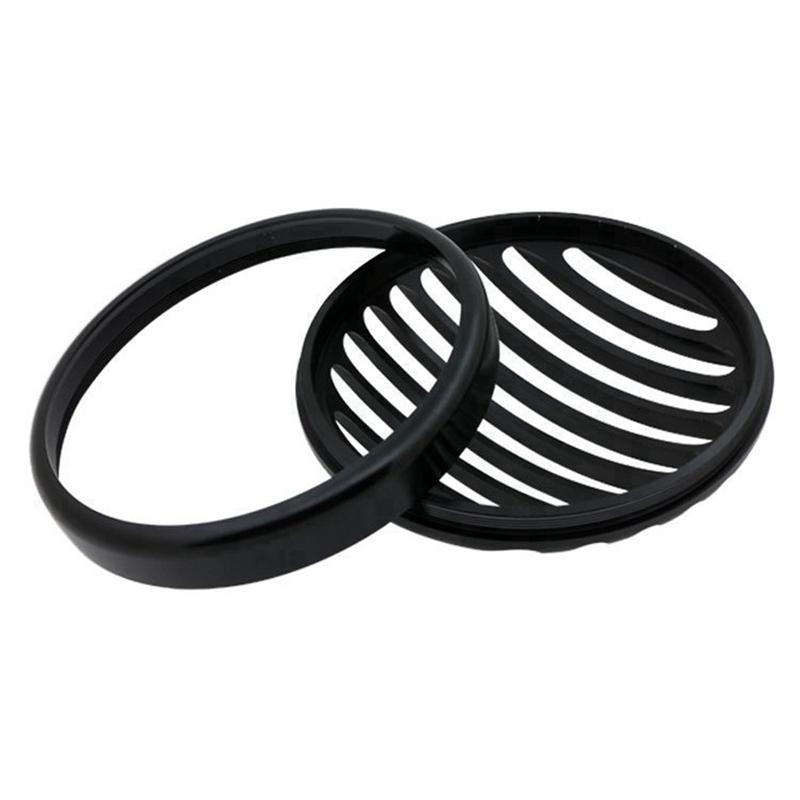 Black Shallow Cut Headlight Grill Cover For Triumph Bobber black 2017-2025 Model