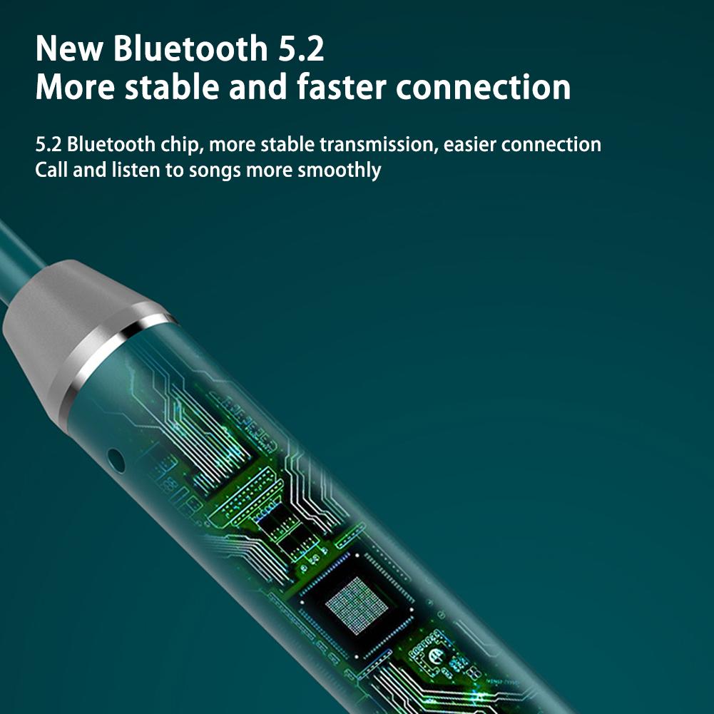 G07 Нашейная Bluetooth-совместимая гарнитура, беспроводной сабвуфер, наушники с шейным ремешком, наушники с шумоподавлением