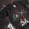 Футболка Гароу One Punch Man Злодей Хоррор Аниме Манга Подарок Футболка Черная Унисекс