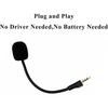 Replacement Game Mic for Steelseries Arctis 1 Headphones Detachable Microphone Boom for Gaming Headsets PS4 Pro PS5 Xbox One X Computer PC Mac 3.5mm