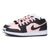 Jordan Air Jordan 1 Dopamine Dressing Амортизация, Износостойкие Низкие Винтажные Баскетбольные Кроссовки Женские Черно-Розовые 553560-131(Team32-SBOX)